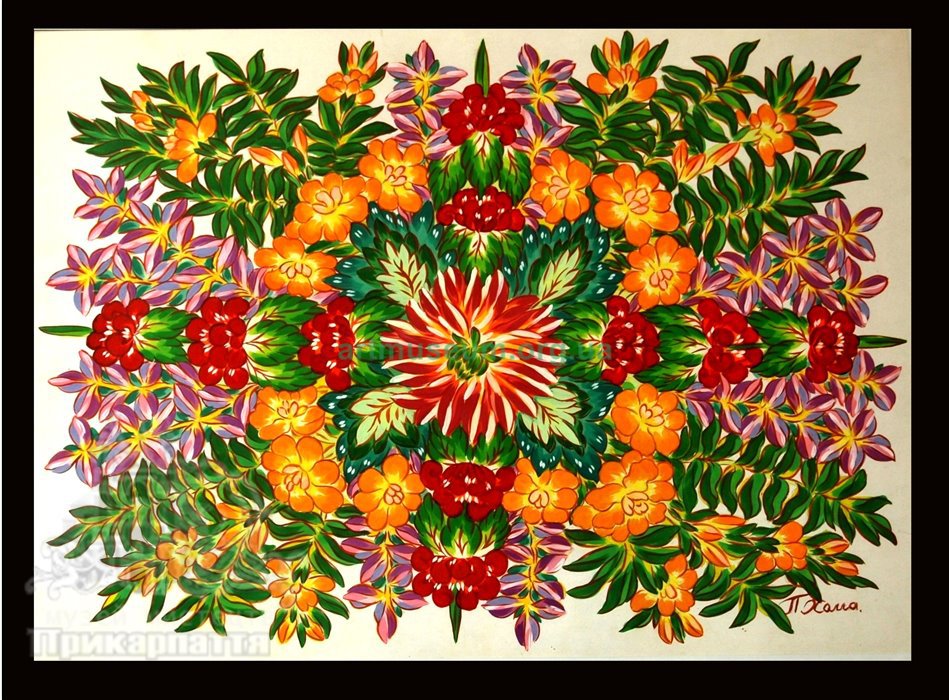 П. Хома (1933 р. н.) «Композиція з квітів»  - artmuseum.org.ua - artmuseum.org.ua
